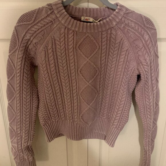 Faherty Sun-washed Cable Crewneck Sweater - Picture 1 of 4